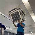 松岗安装空调成功案例分享之天花机空调安装注意事项方法步骤